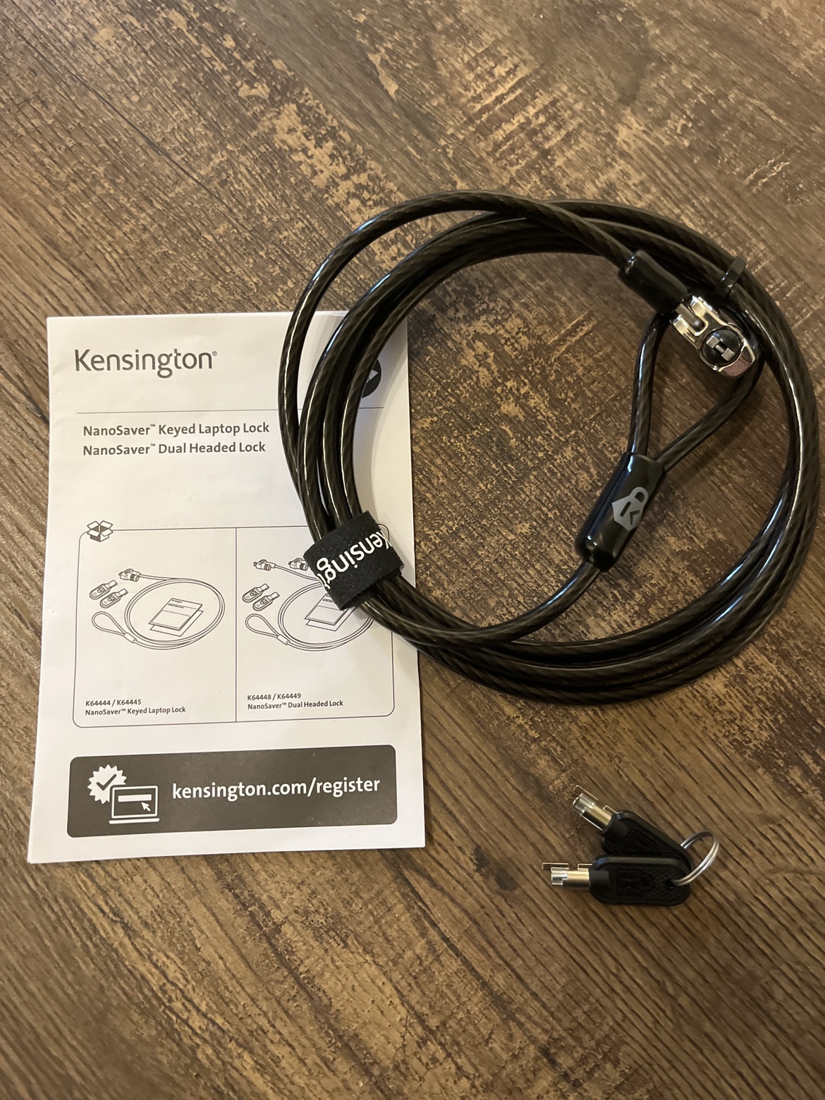 Kensington NanoSaver Keyed Laptop Lock