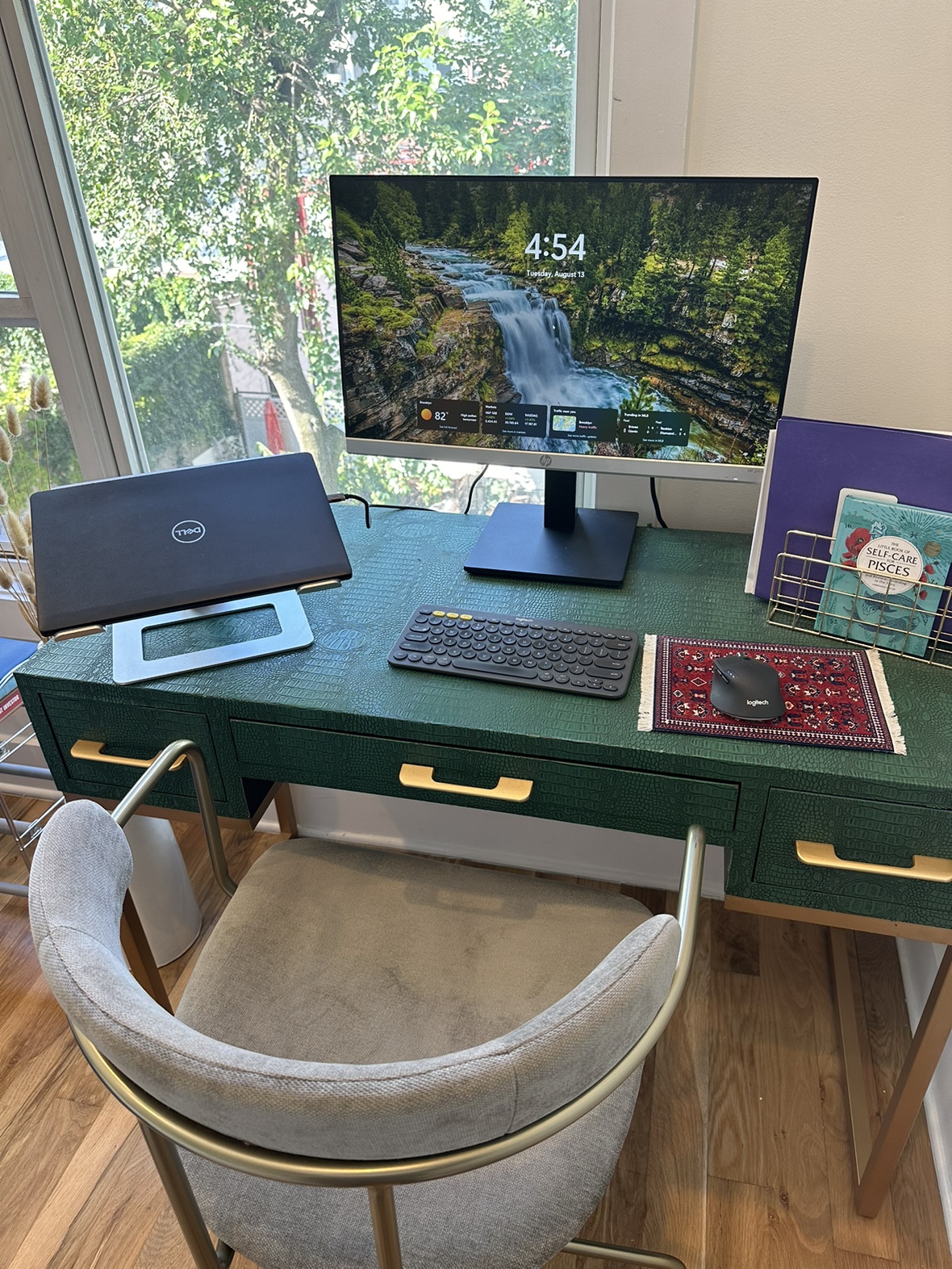 Emerald Green Desk