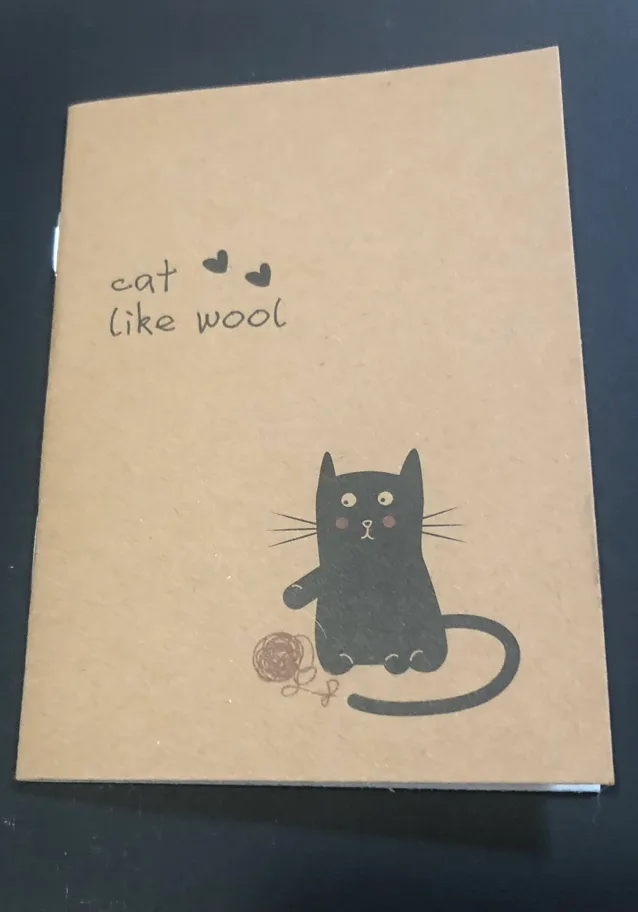 🆕 #freecycle Cat Like Wool Mini Notebook thumbnail
