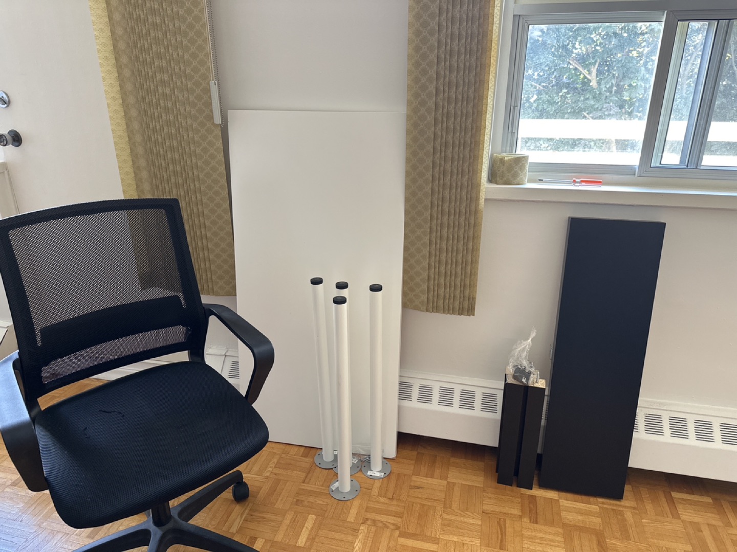 Chair, ikea study table and tv table. Need it gone by today!