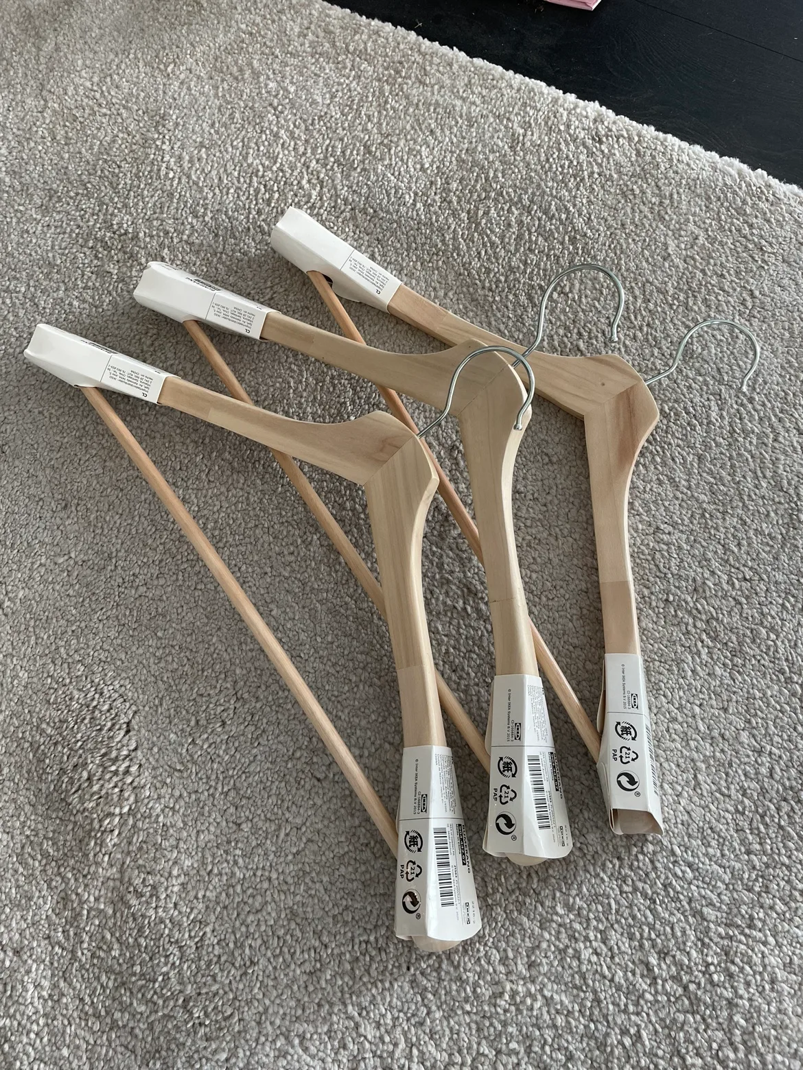 Brand new IKEA Bumerang Hangers (original price 2.99$ + tax) thumbnail