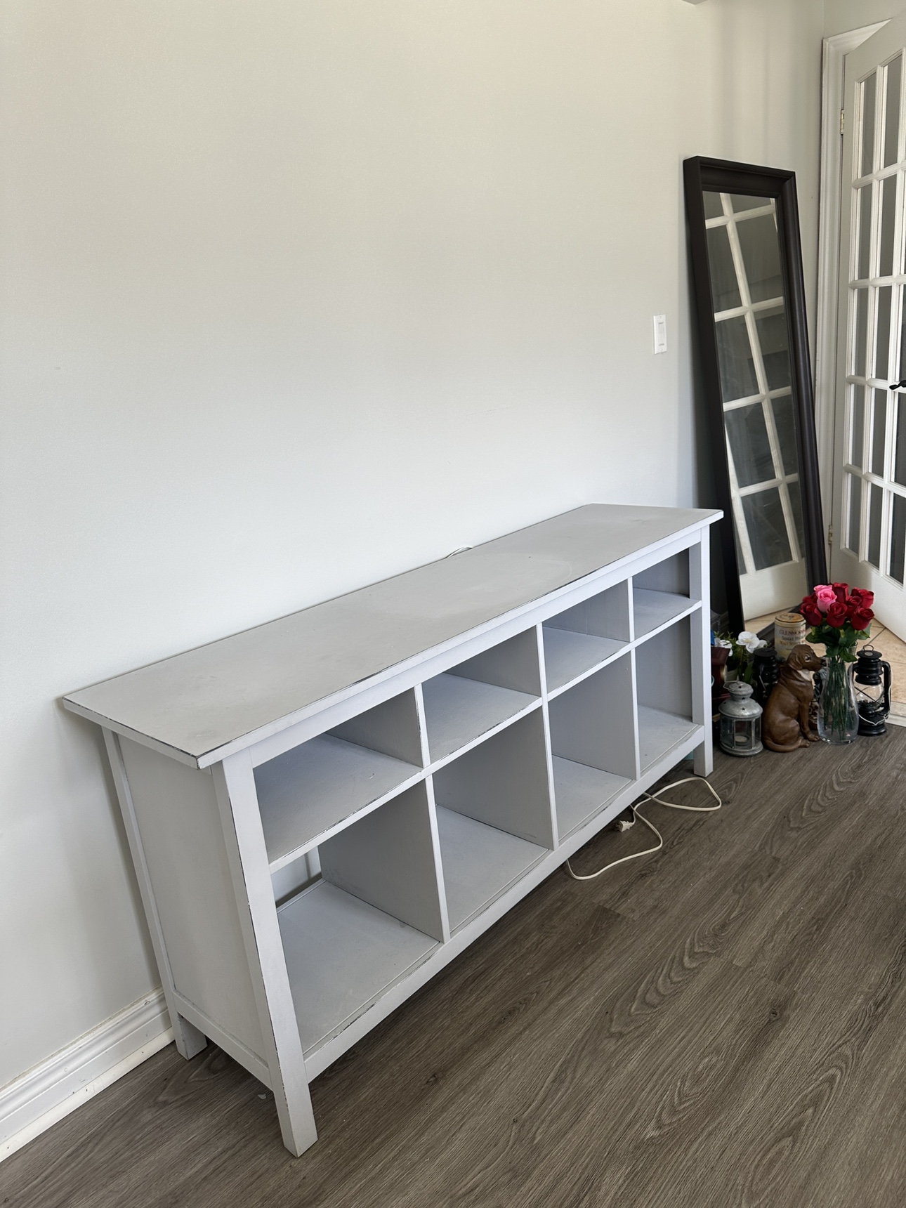 Grey TV Stand with Shelving - photo 5