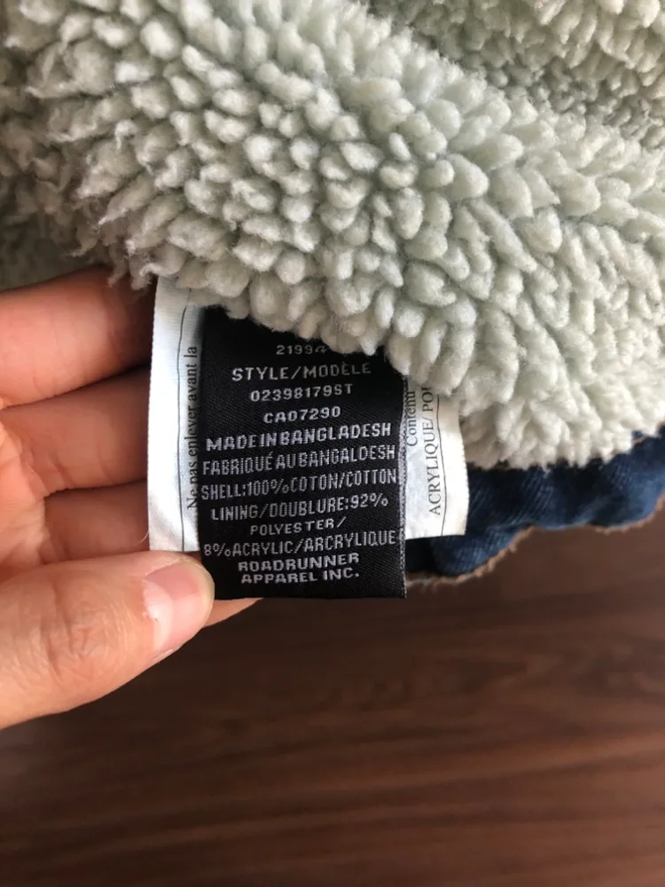 Denim Jean Sherpa Jacket image indicator(5)