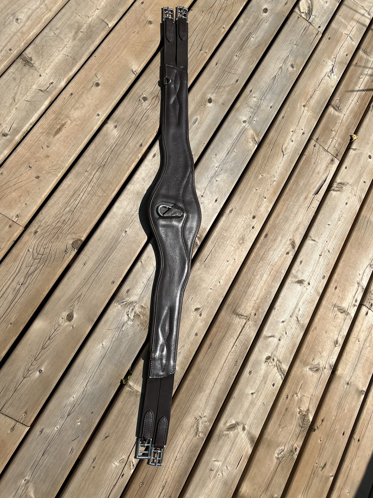 Val Du Bois 54” Anatomical Leather Girth