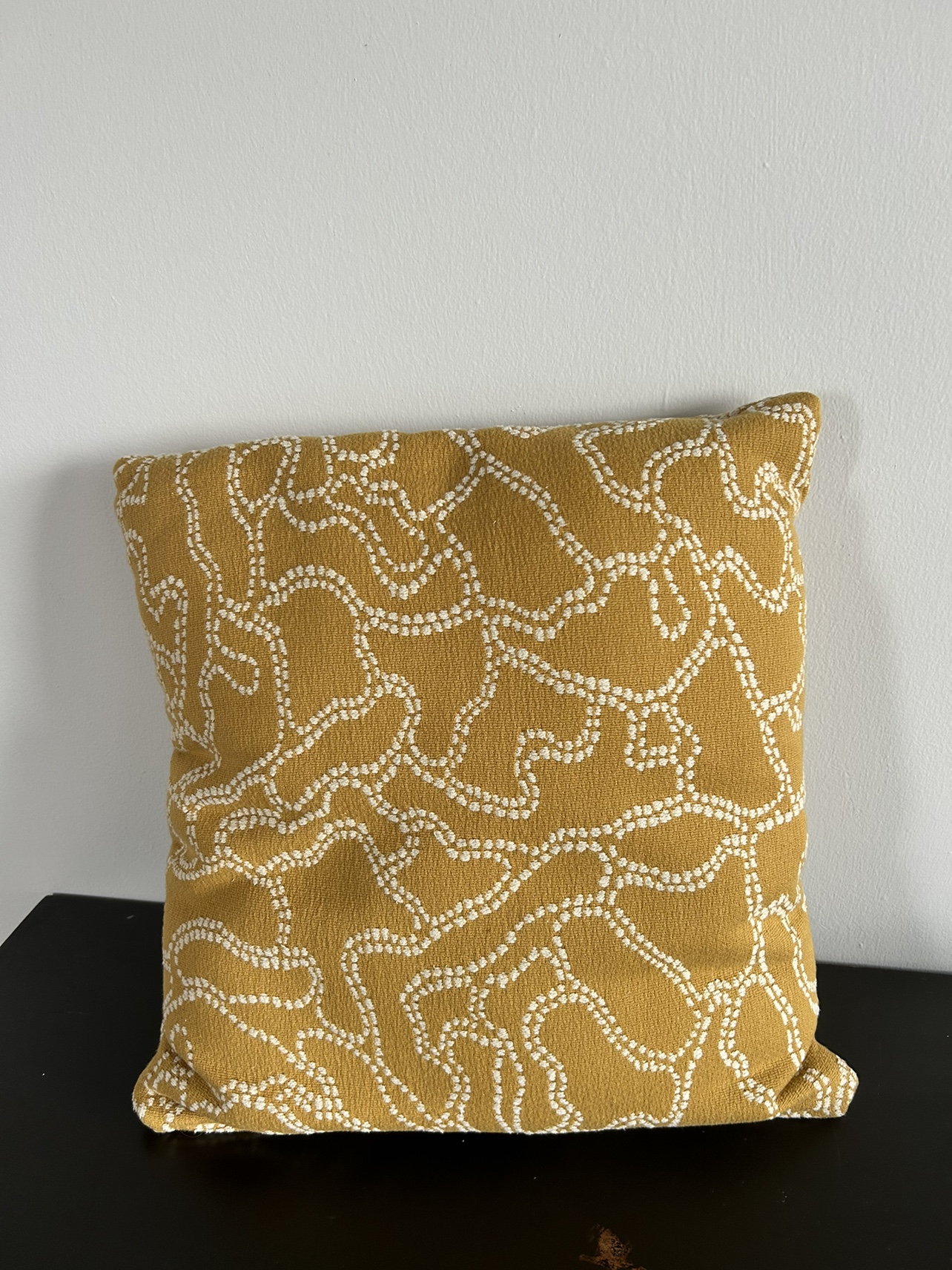 Yellow Throw Pillow with Inner - photo 2