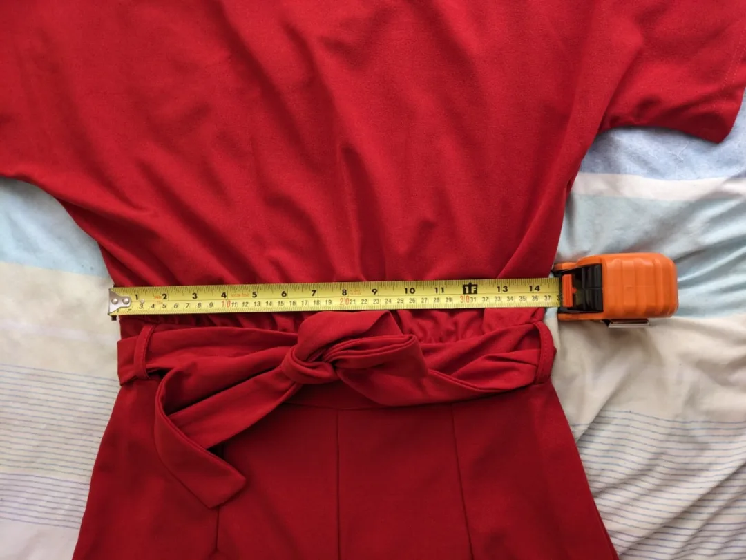 Wide Leg Red Jumpsuit image indicator(6)