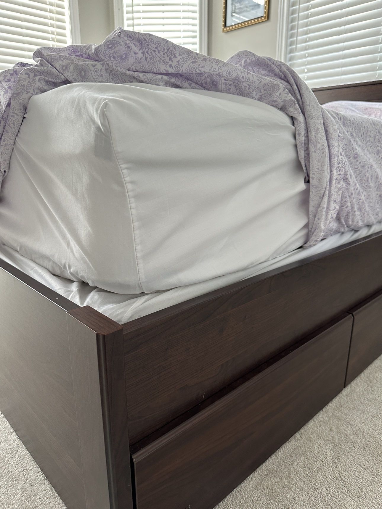 Queen Bed Frame with Storage/ Mattress/ spring box - photo 4