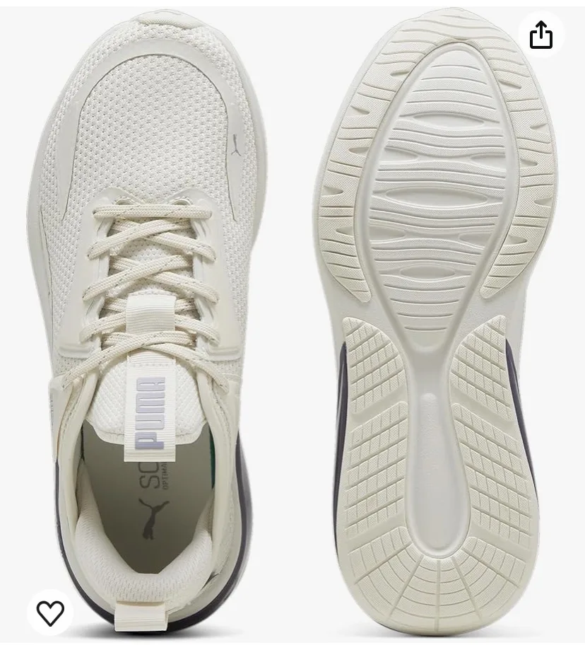 Puma Running Shoes Cell Thrill White / Purple UNISEX Women’s 8 image indicator(4)