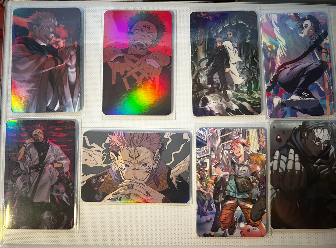 Gojo, yuta, geto jujutsu kaisen cards image indicator(5)