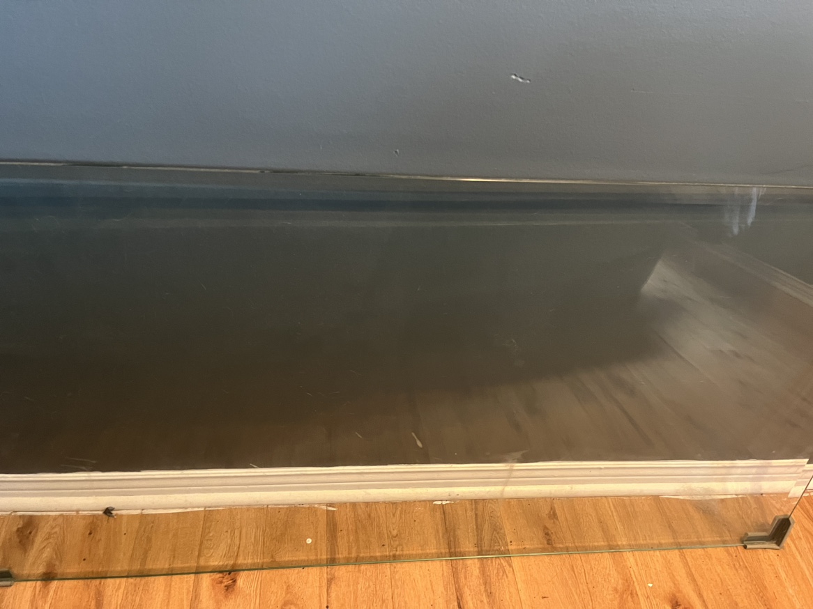 Cougar coffee table with glass top - photo 3