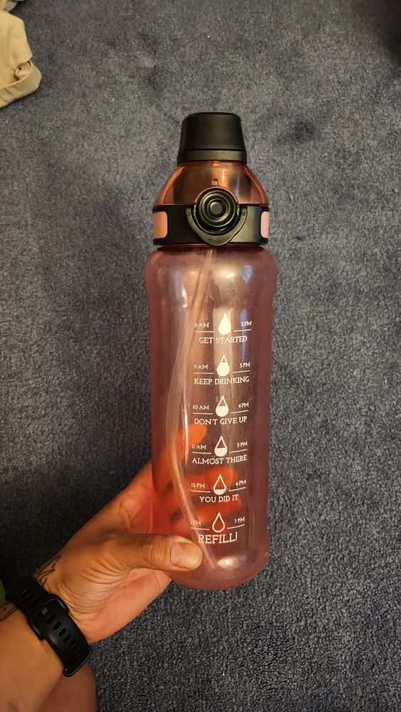 Motivational Water Bottle #freecycle thumbnail