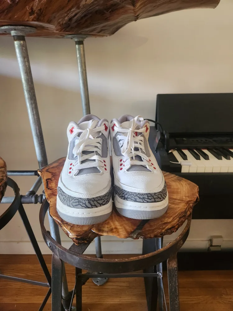 Nike Air Jordan 3 "Fire Red" (Sz. 7Y (Women's 8) | 2022 Retro) image indicator(3)