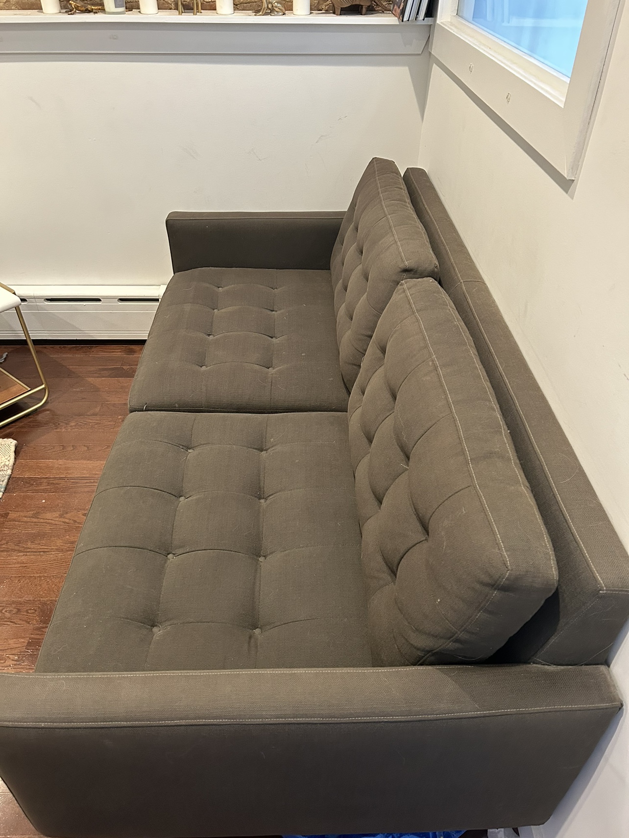 Crate & Barrel Mid-Century Modern Sofa - photo 5