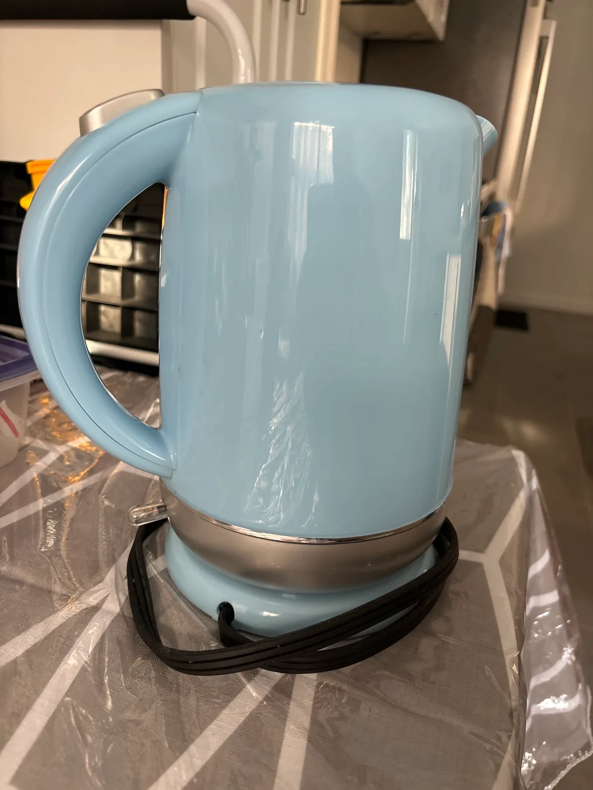 Blue Electric Kettle thumbnail