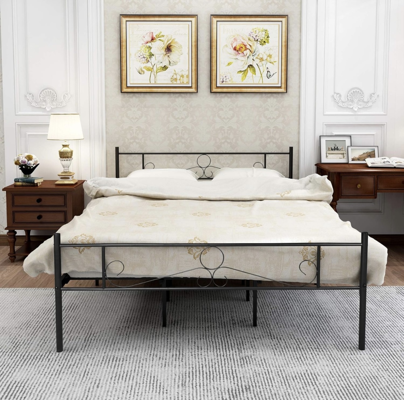 Metal Frame Bed ( Queen ) - photo 2