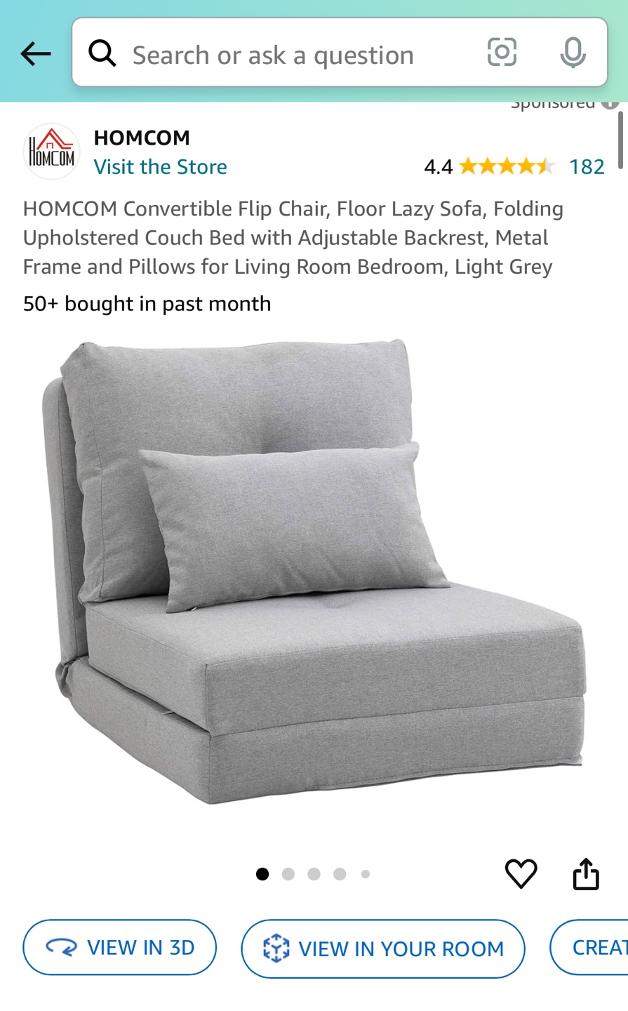 Convertible Flip Sofa/Bed - photo 3