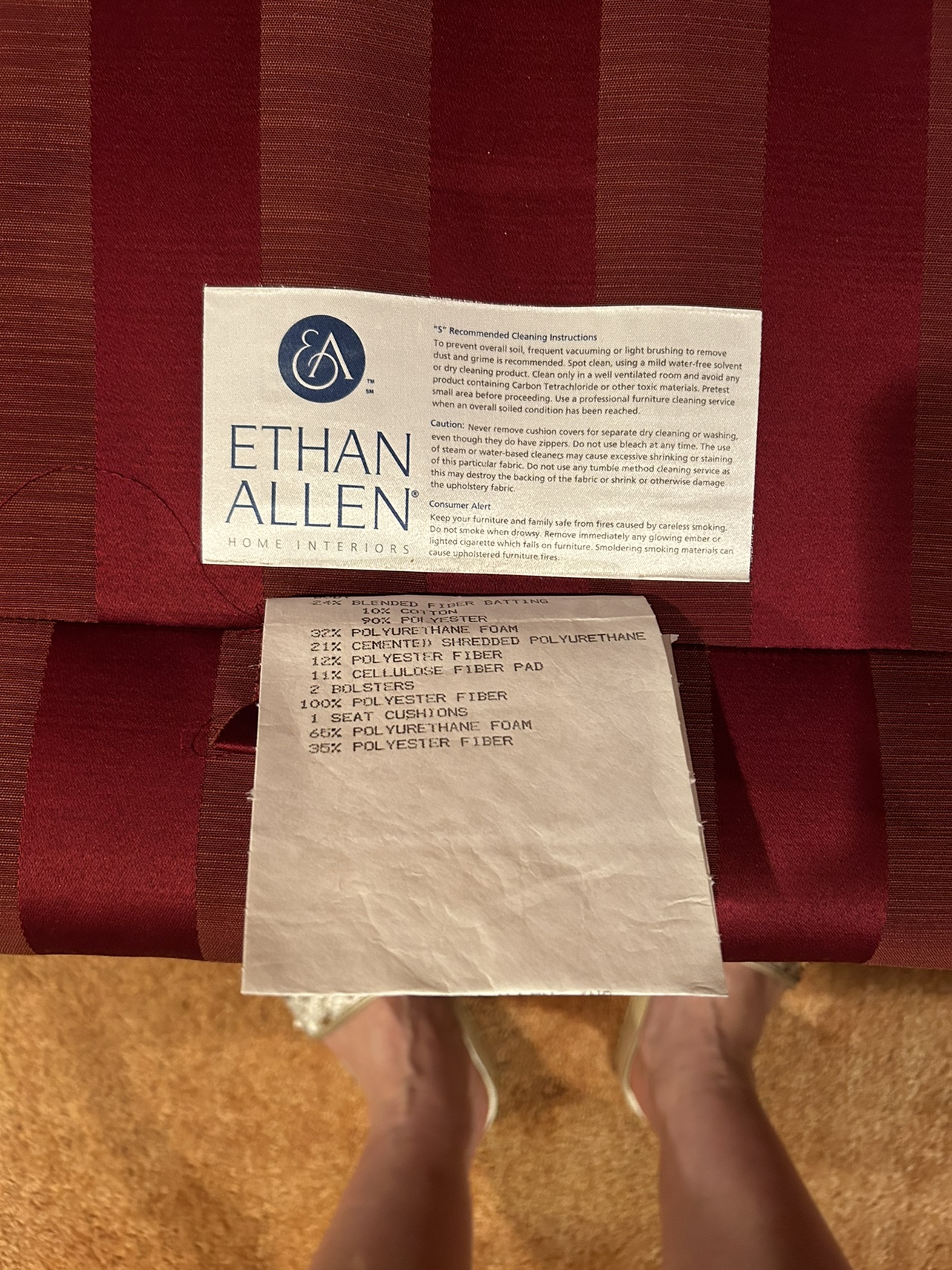 ETHAN ALLEN    — Living room set (3pieces) - photo 3