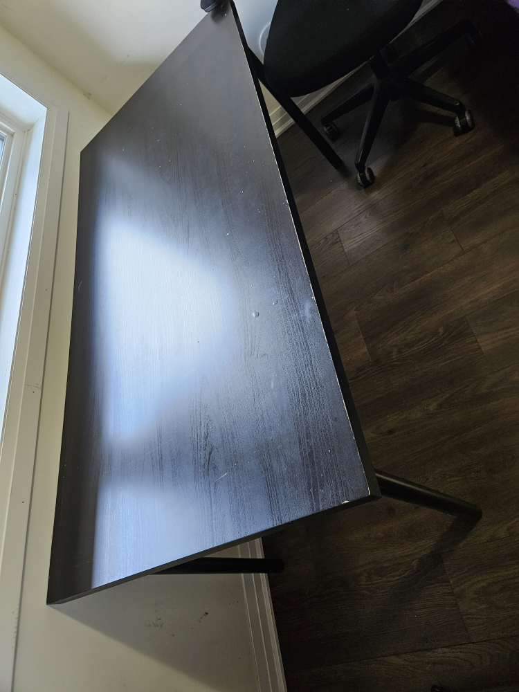 Black Desk from Ikea