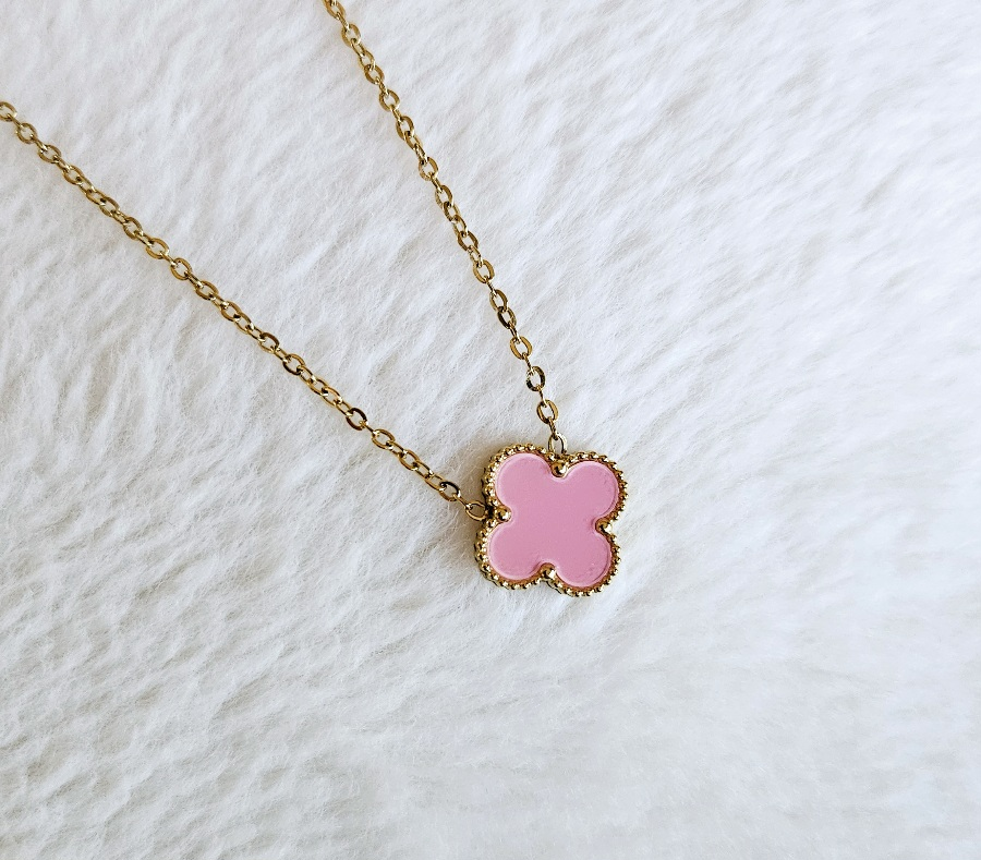 Brand New Clover Necklace - Stainless Steel Waterproof
