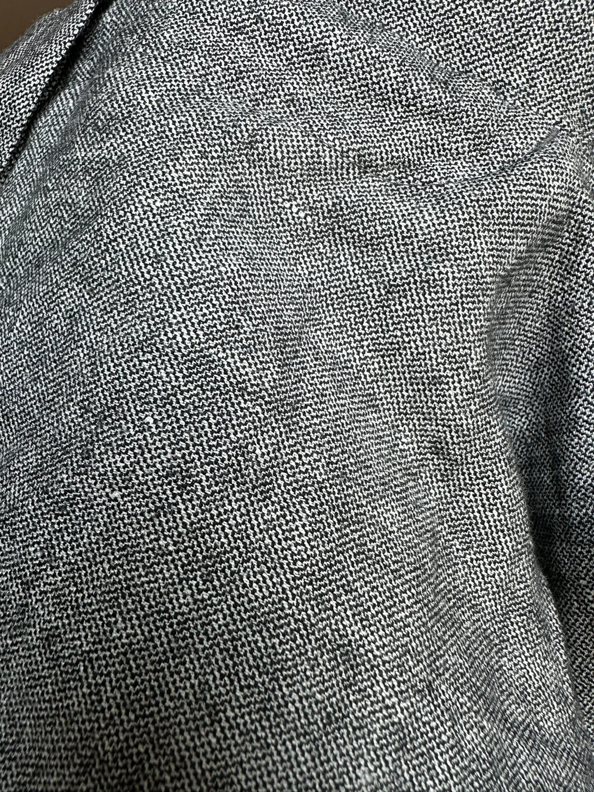 LOFT Grey Belted Pants image indicator(9)