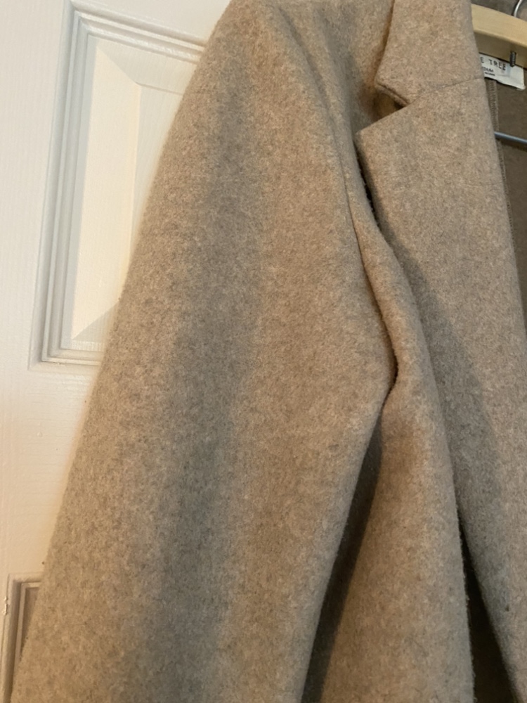 Love Tree Beige Wool “Coatigan” - photo 3