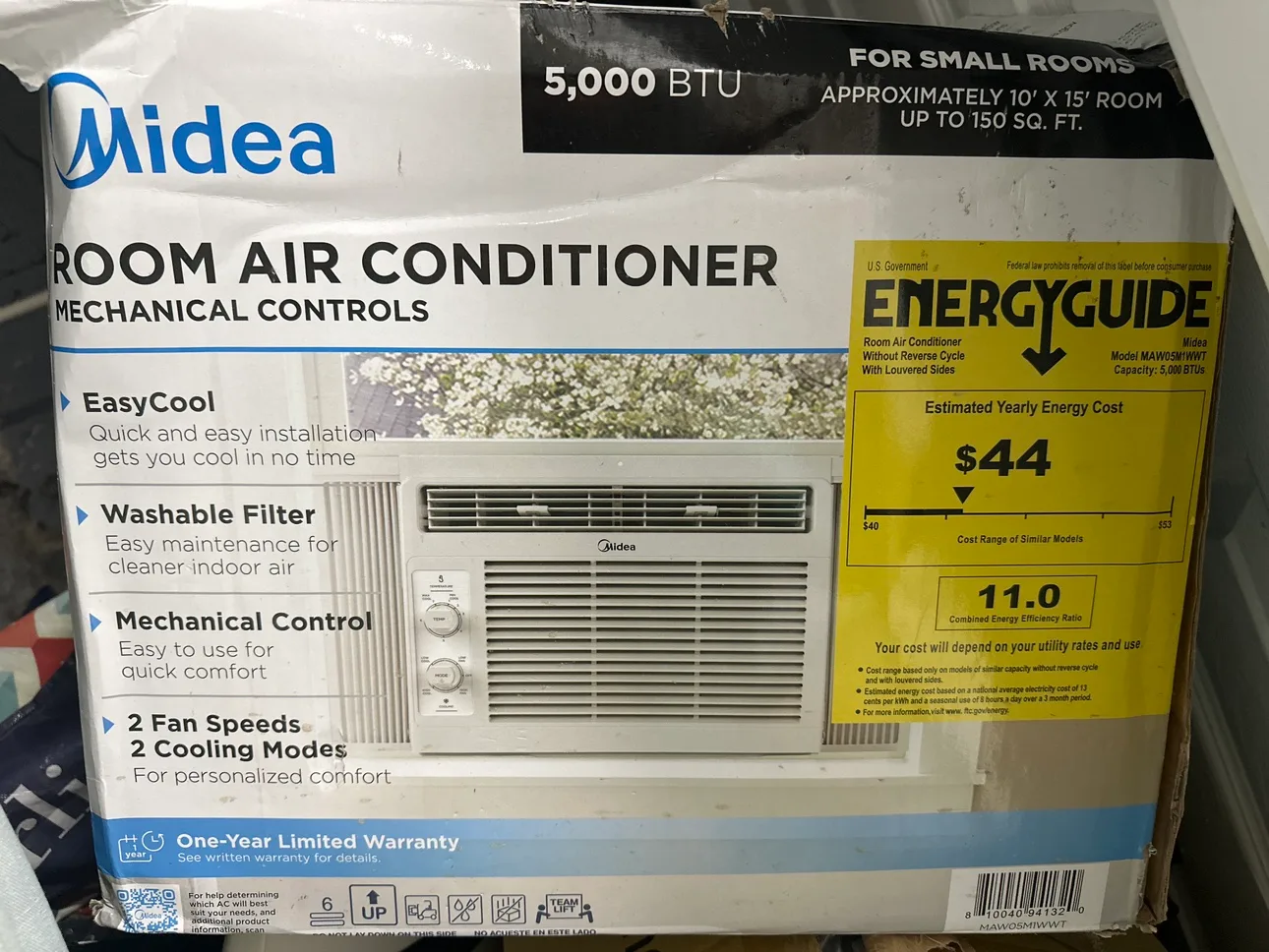 Midea 5,000 BTU Room Air Conditioner thumbnail