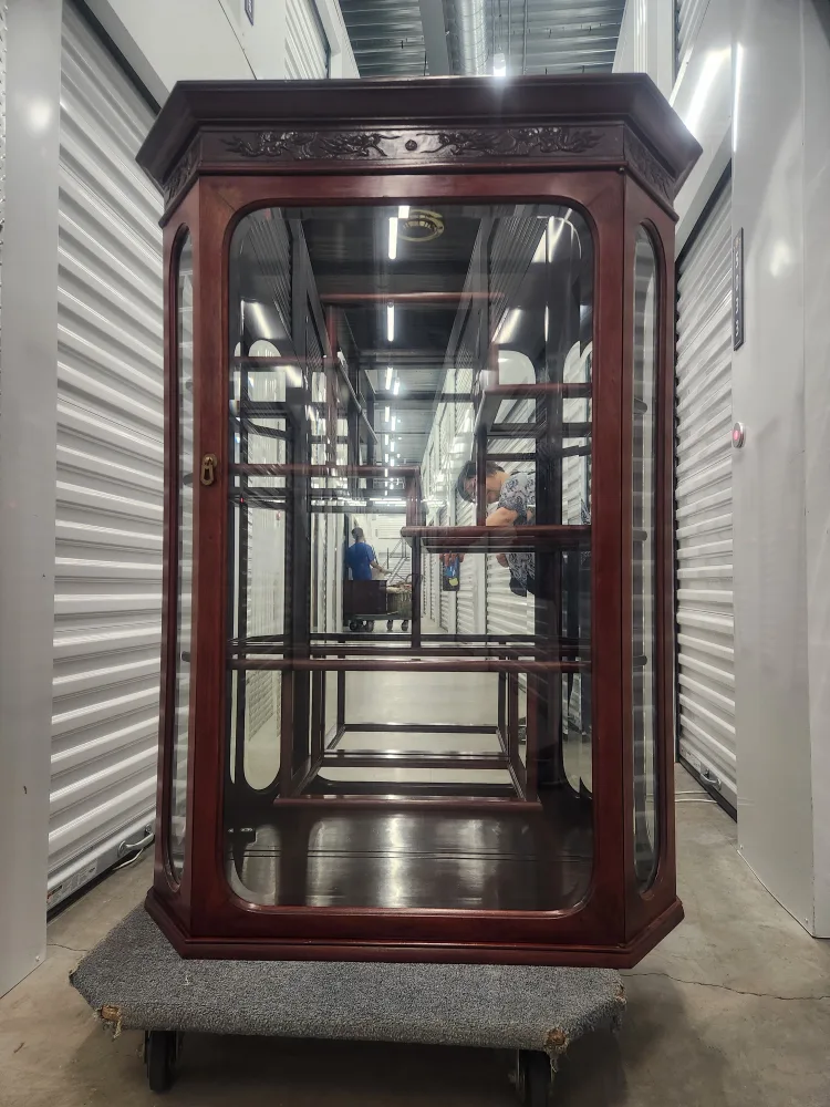 ❤️Beautiful Chinese Display Cabinet + Side Table w drawer image indicator(3)