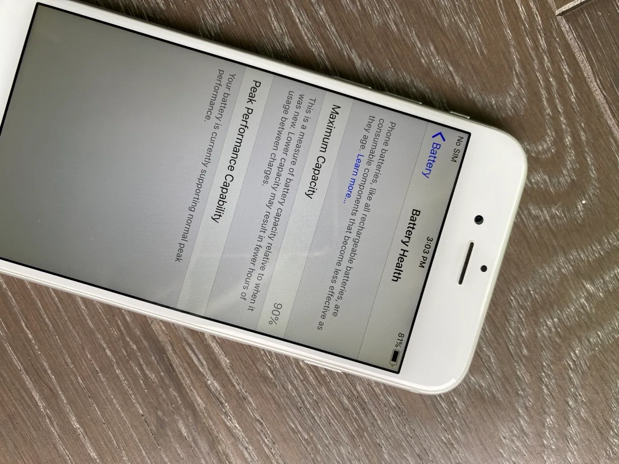 iPhone 6 - Silver 16 GB excellent condition image indicator(8)