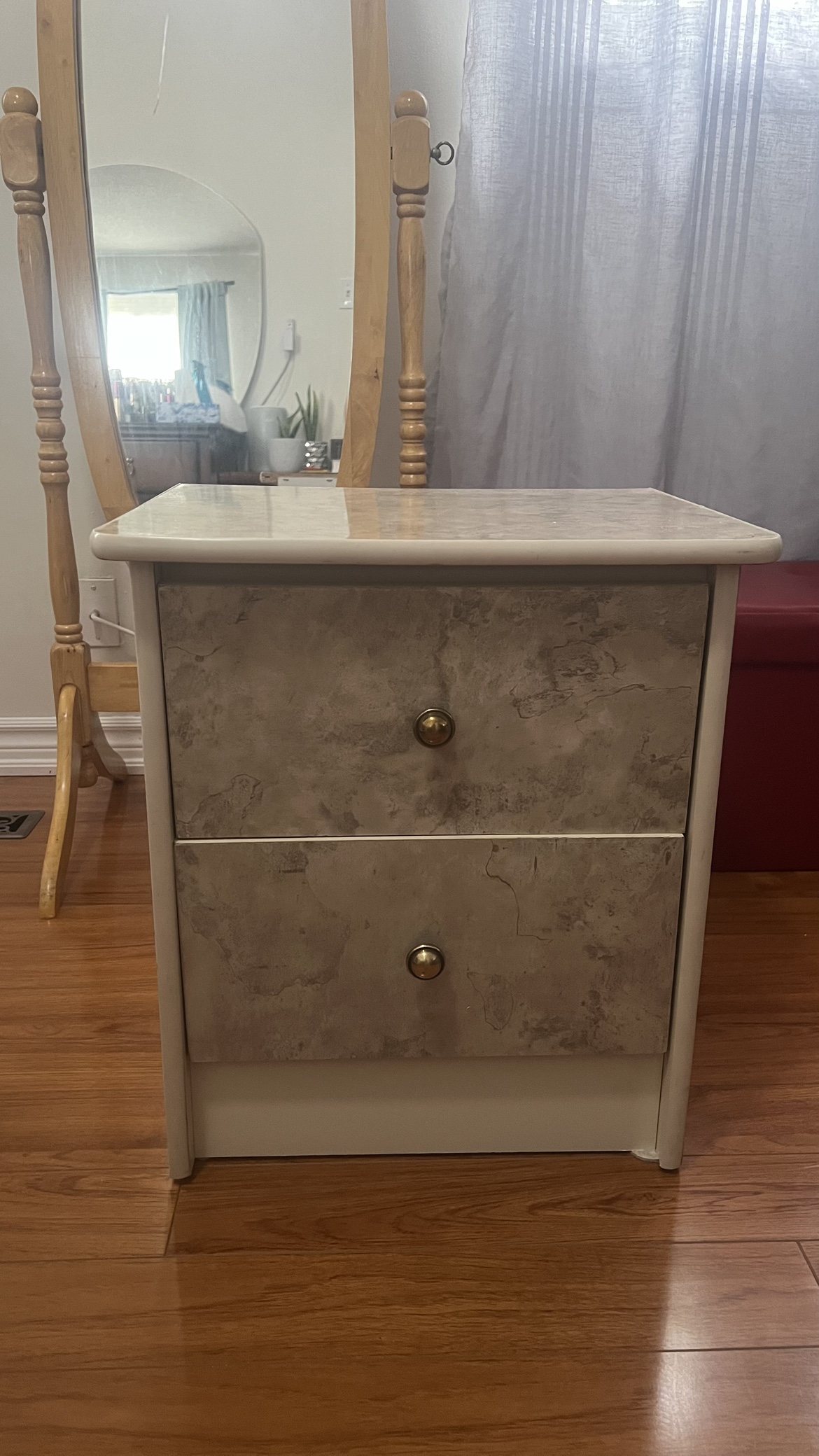 Two-Drawer Nightstand (1 item only) - photo 3