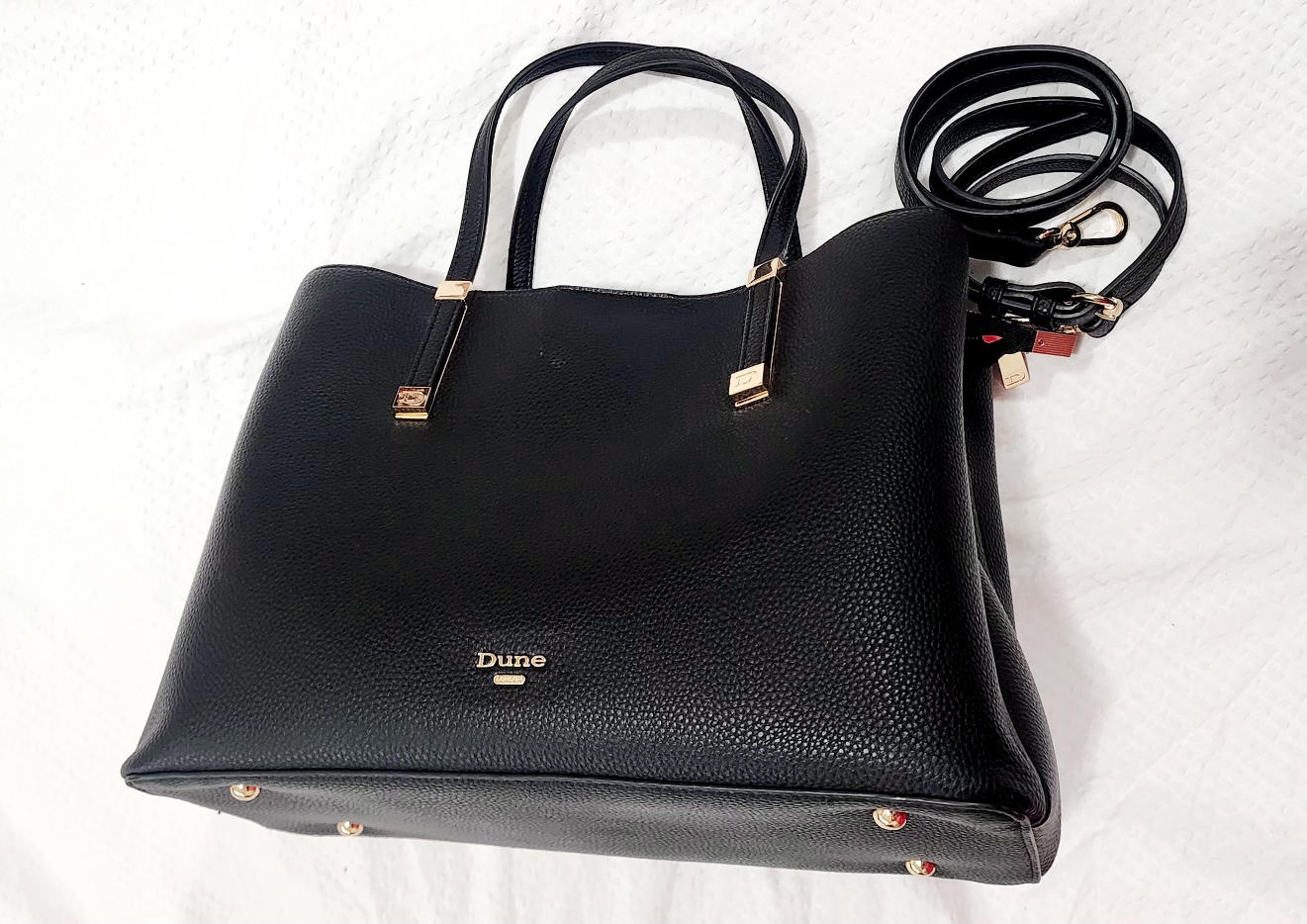 Dune Black Tote Bag