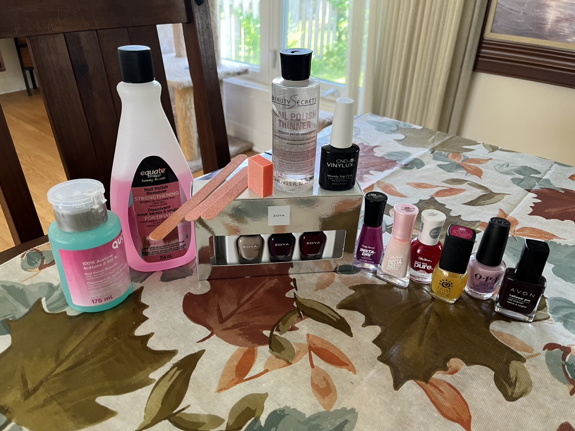Assorted Nail Products
