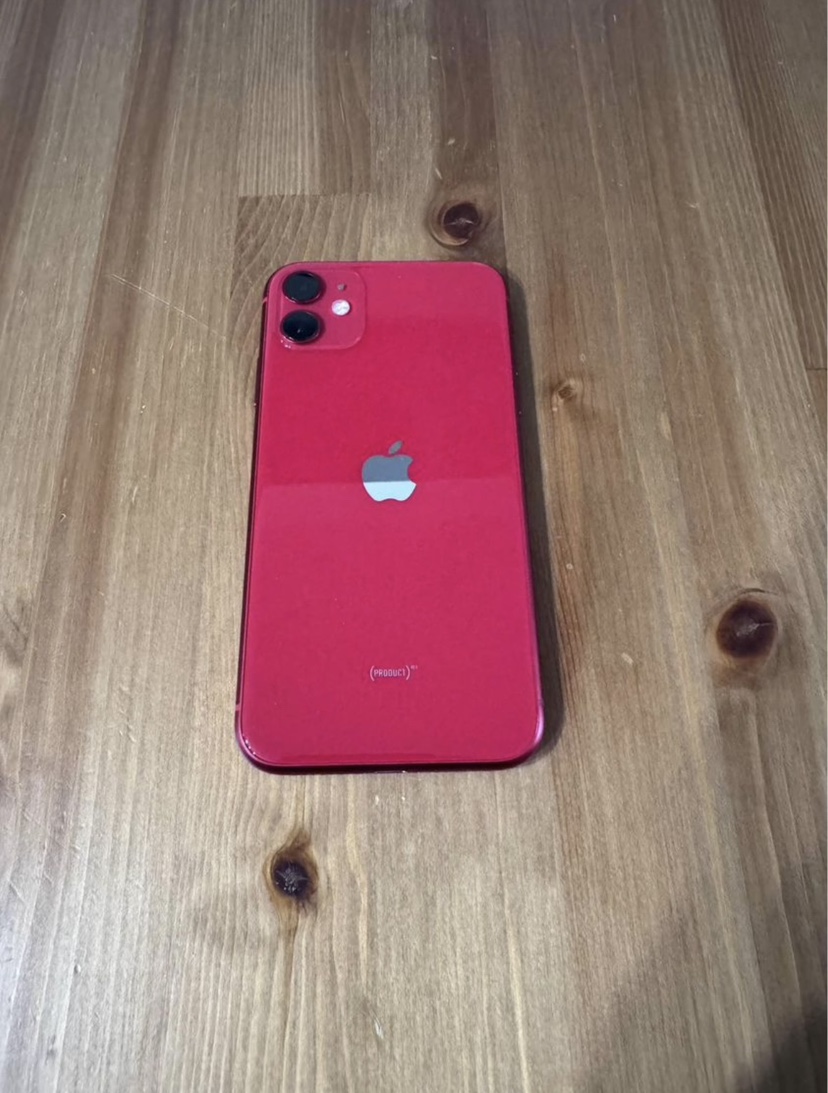 iPhone 11 (RED 64GB) in Original Box +Charger +Screen Protector - photo 3