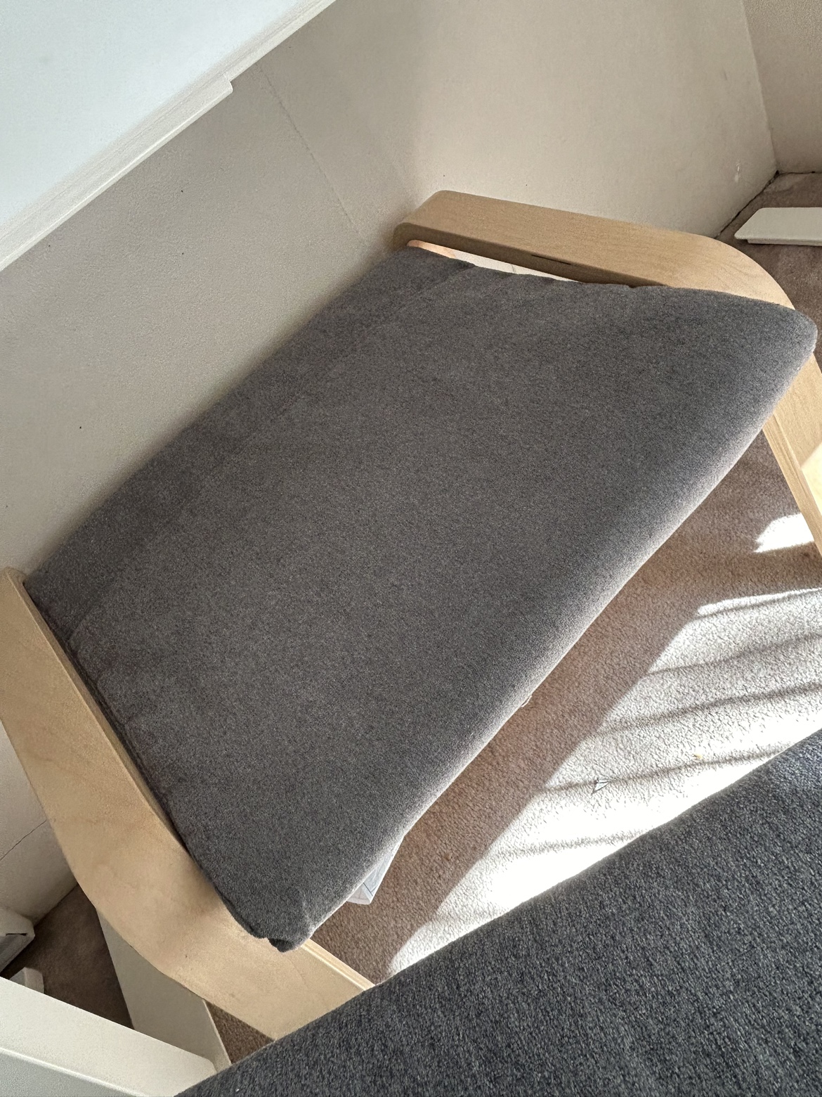 IKEA  -  POÄNG footstool - photo 2