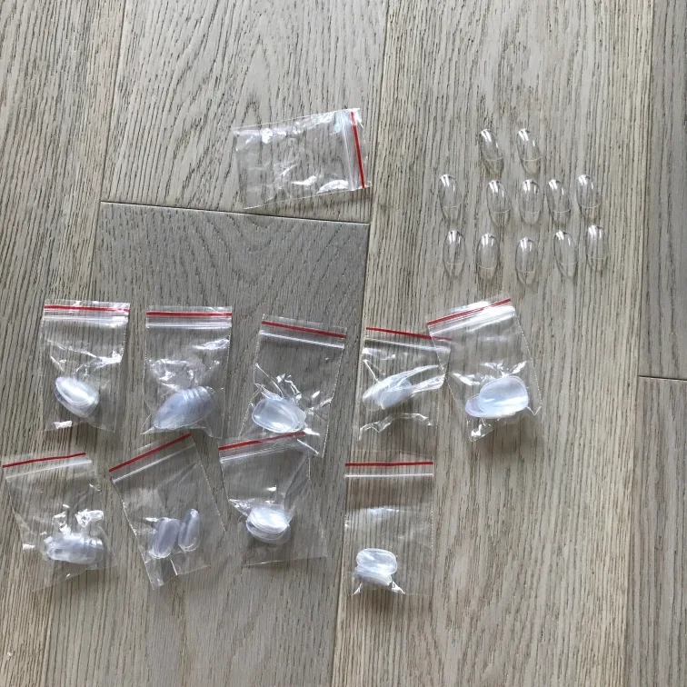 Clear False/Fake nails - Oval shaped (New) image indicator(3)