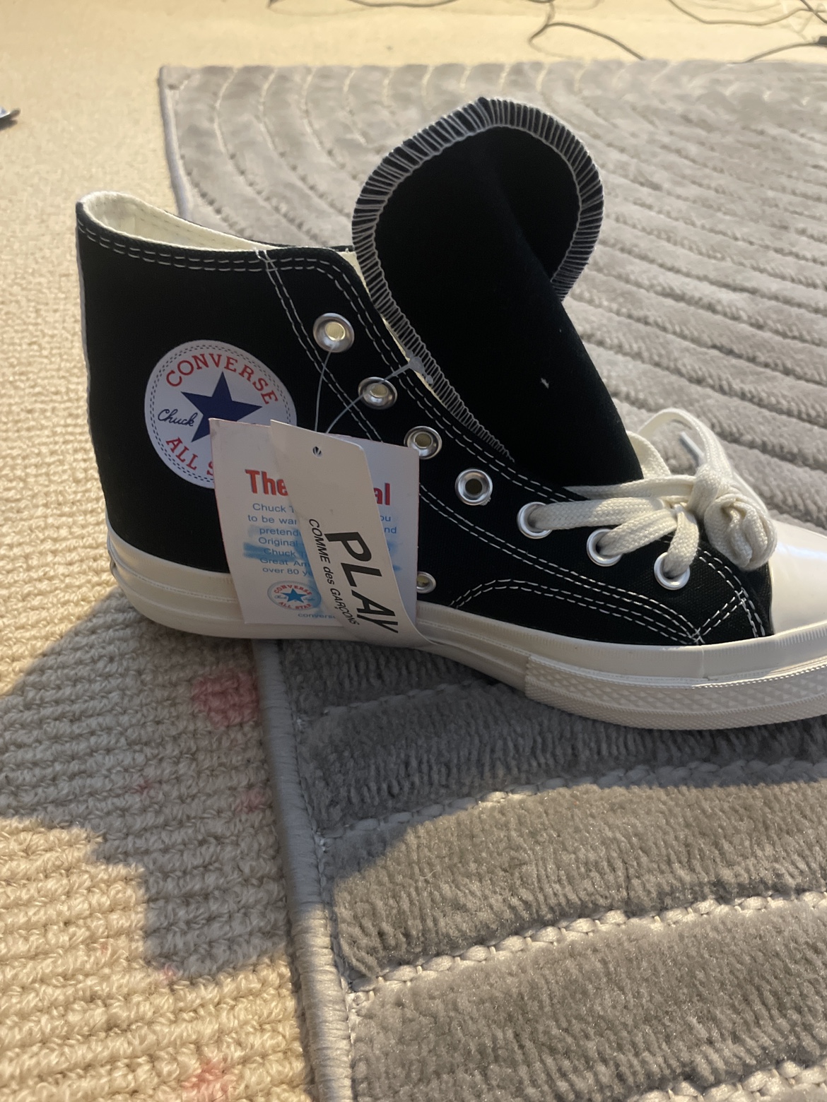 Converse Play Comme des Garçons Chuck Taylor High Tops - photo 3