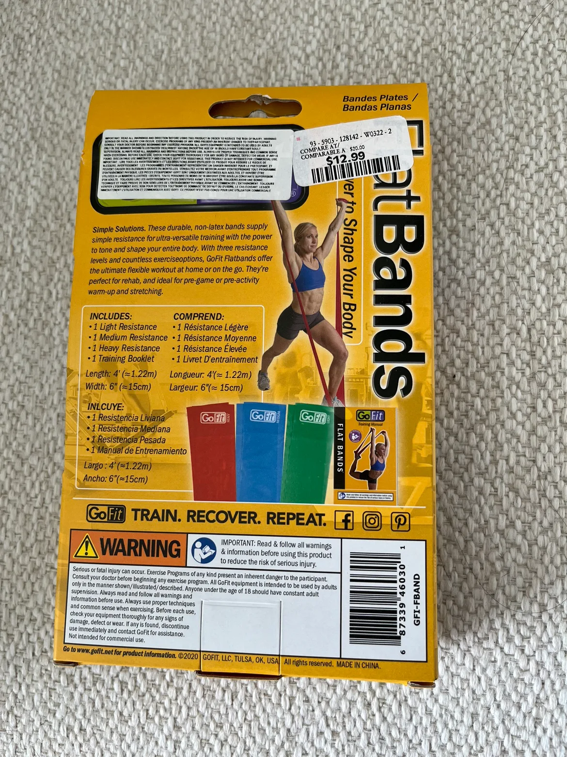 Exercise Resistance Bands image indicator(2)