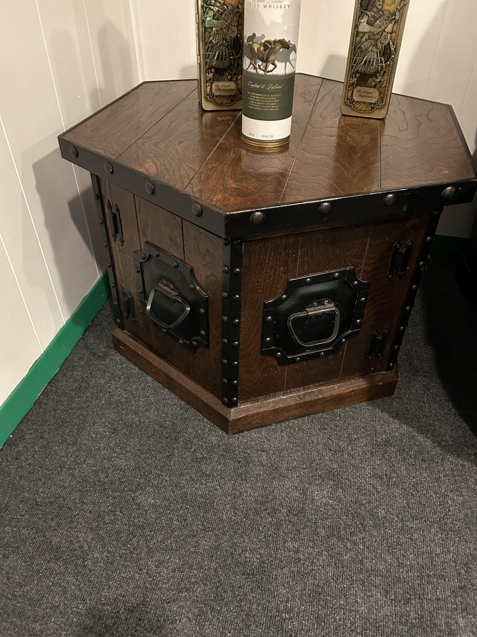 Vintage coffee table and 2 end tables - photo 3