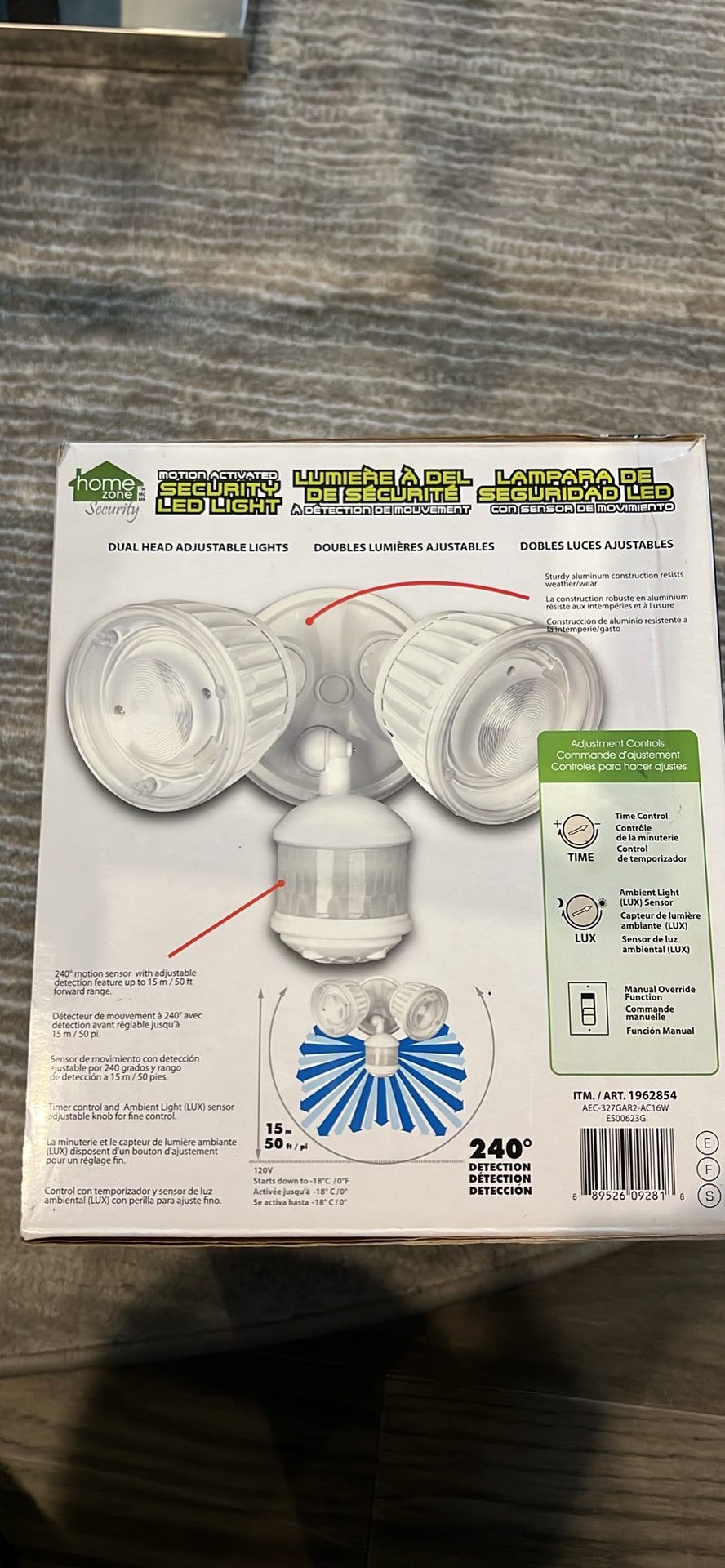 Motion Activated Security LED Light - photo 4