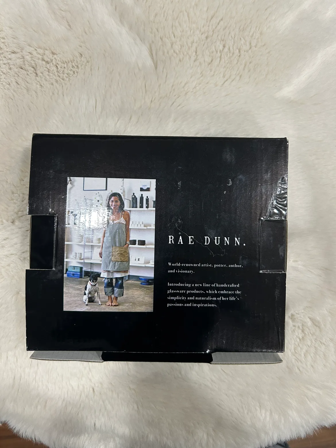 Rae Dunn Stemless Bride and Groom Flutes, Set of 2 image indicator(3)