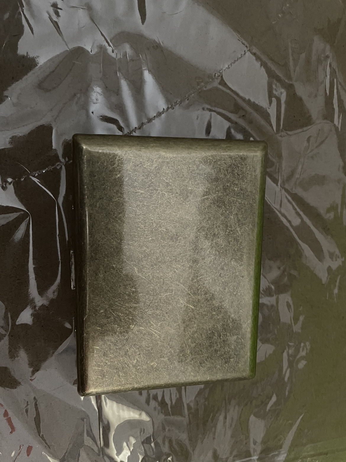 Vintage Metal Cigarette Case - photo 3