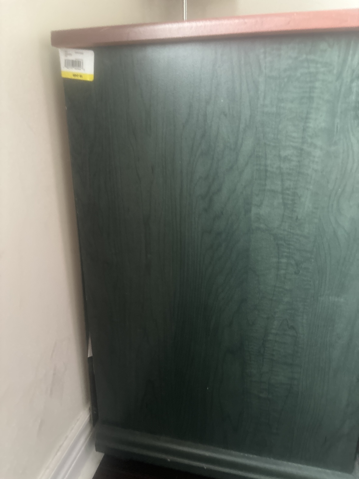 #freecycle Green Nightstand with Two Drawers - photo 3