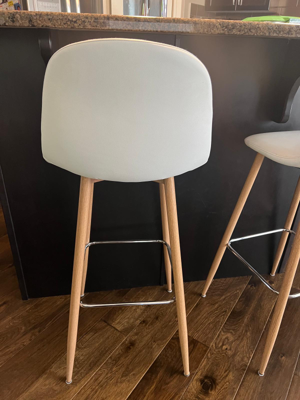 White Bar Stools - photo 4