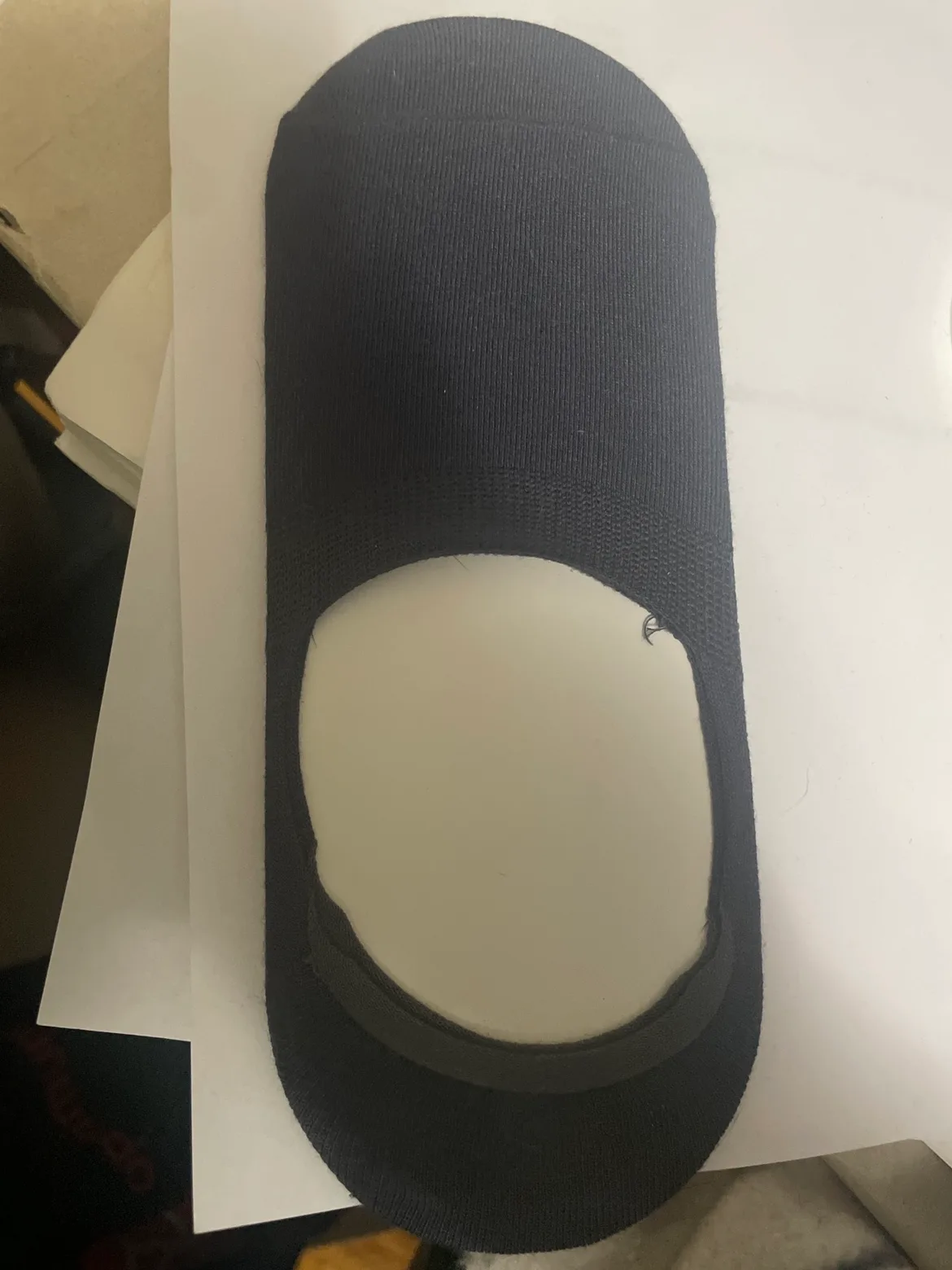 Dark Grey/Blue No Show Socks - #freecycle thumbnail