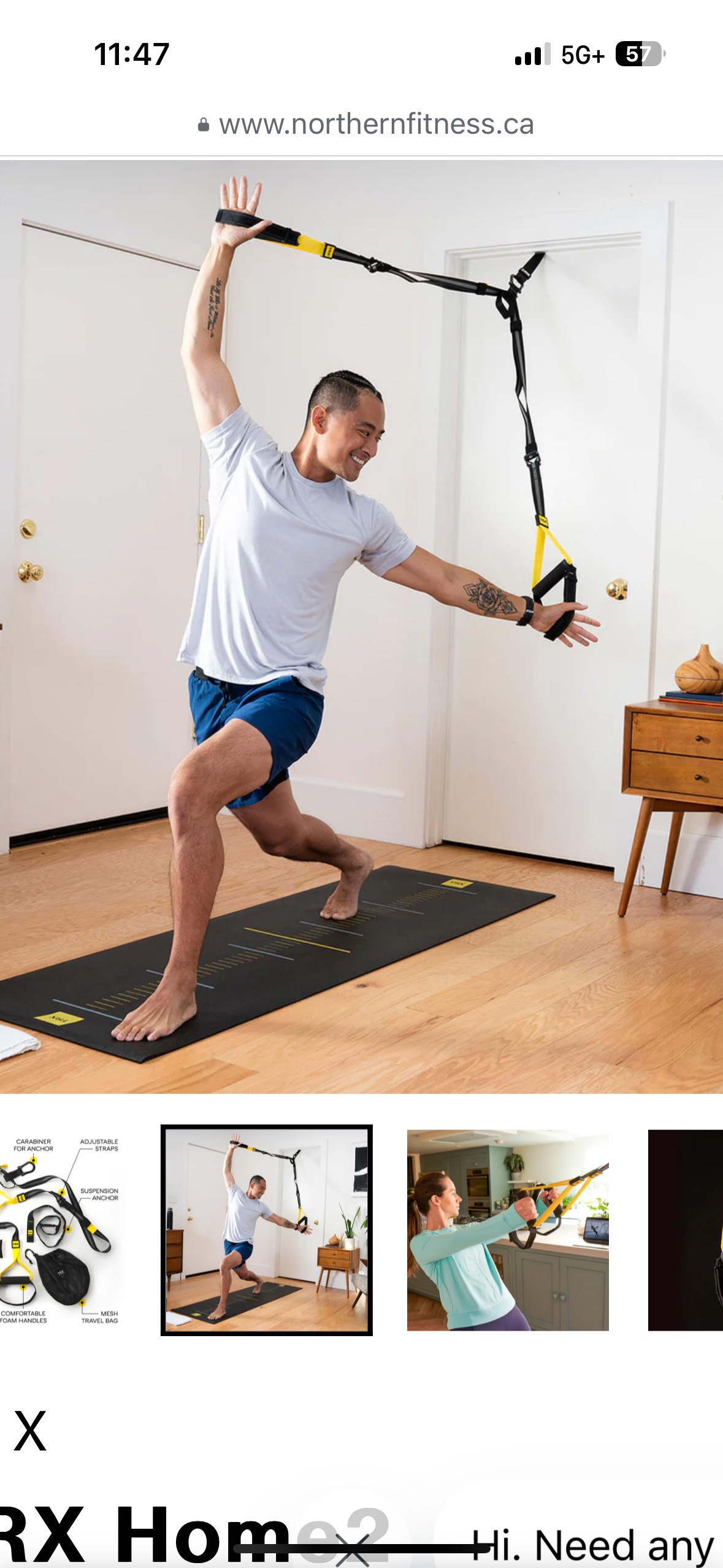 TRX Home 2 Suspension Trainer System - photo 3