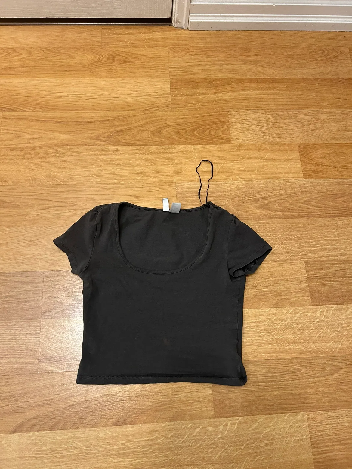 Dark grey Crop Top thumbnail