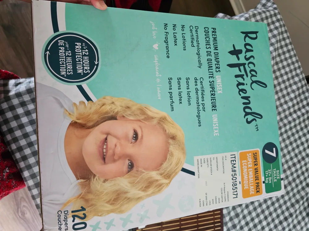 Rascal + Friends Diapers Size 7 & Training Pants image indicator(2)