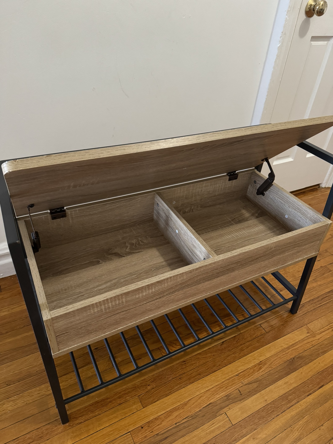 Storage Bench with Shelf - photo 2