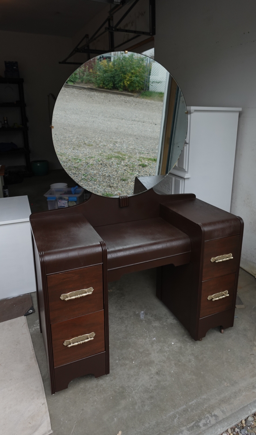 Refinished Vintage Vanity