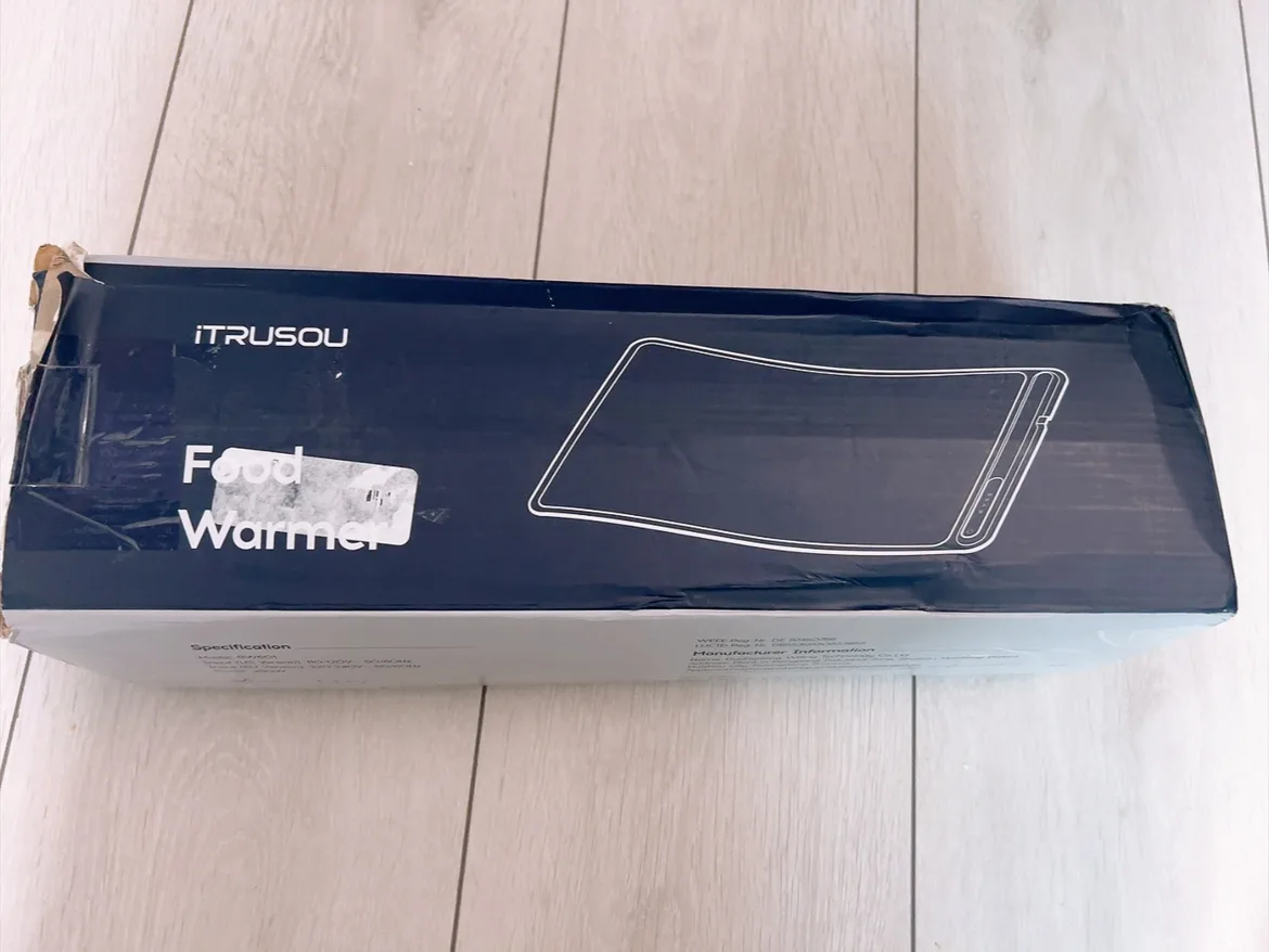 🥕Open box🥕 Electric Warming Tray Mat - Whole-Surface Heating image indicator(5)