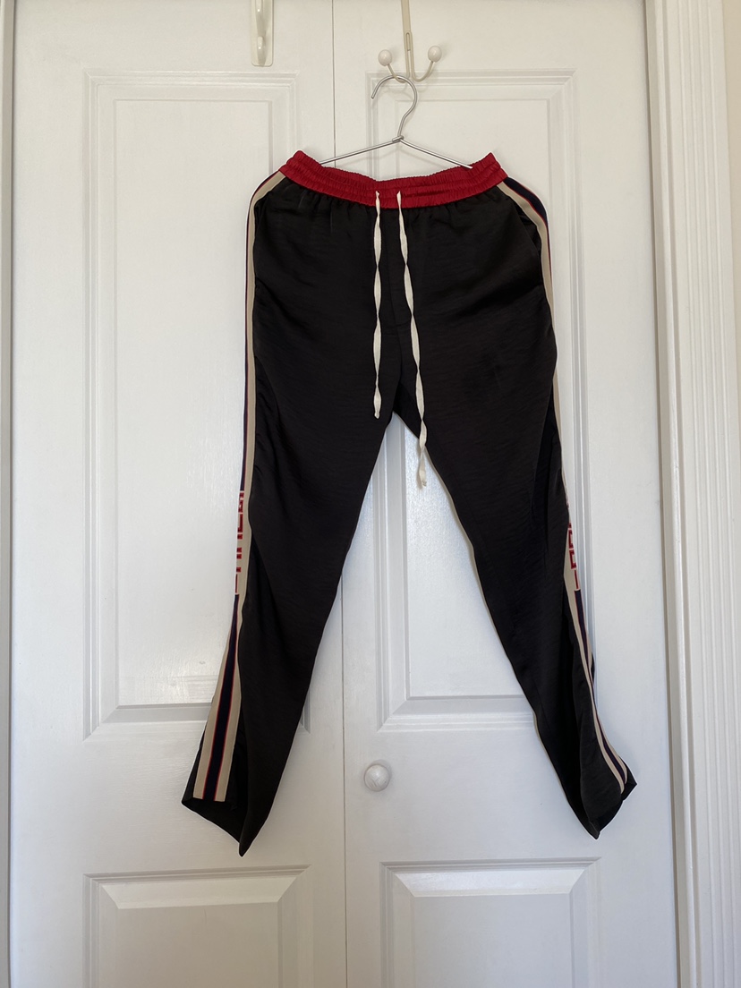 Gucci black sofa Track Pants